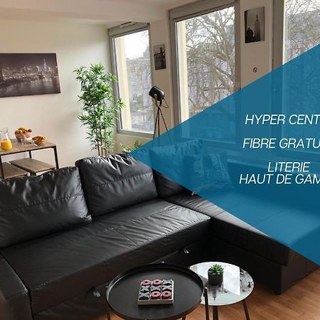 凯恩Hyper Centre - Wifi Fibre Gratuit - Jergweloh - Le New Yorkais公寓 外观 照片