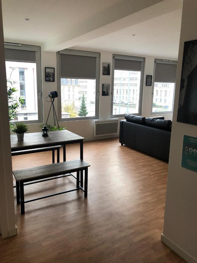 凯恩Hyper Centre - Wifi Fibre Gratuit - Jergweloh - Le New Yorkais公寓 外观 照片